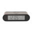 Quartz movement / Crystal Alarm Tabletop Clock in Black