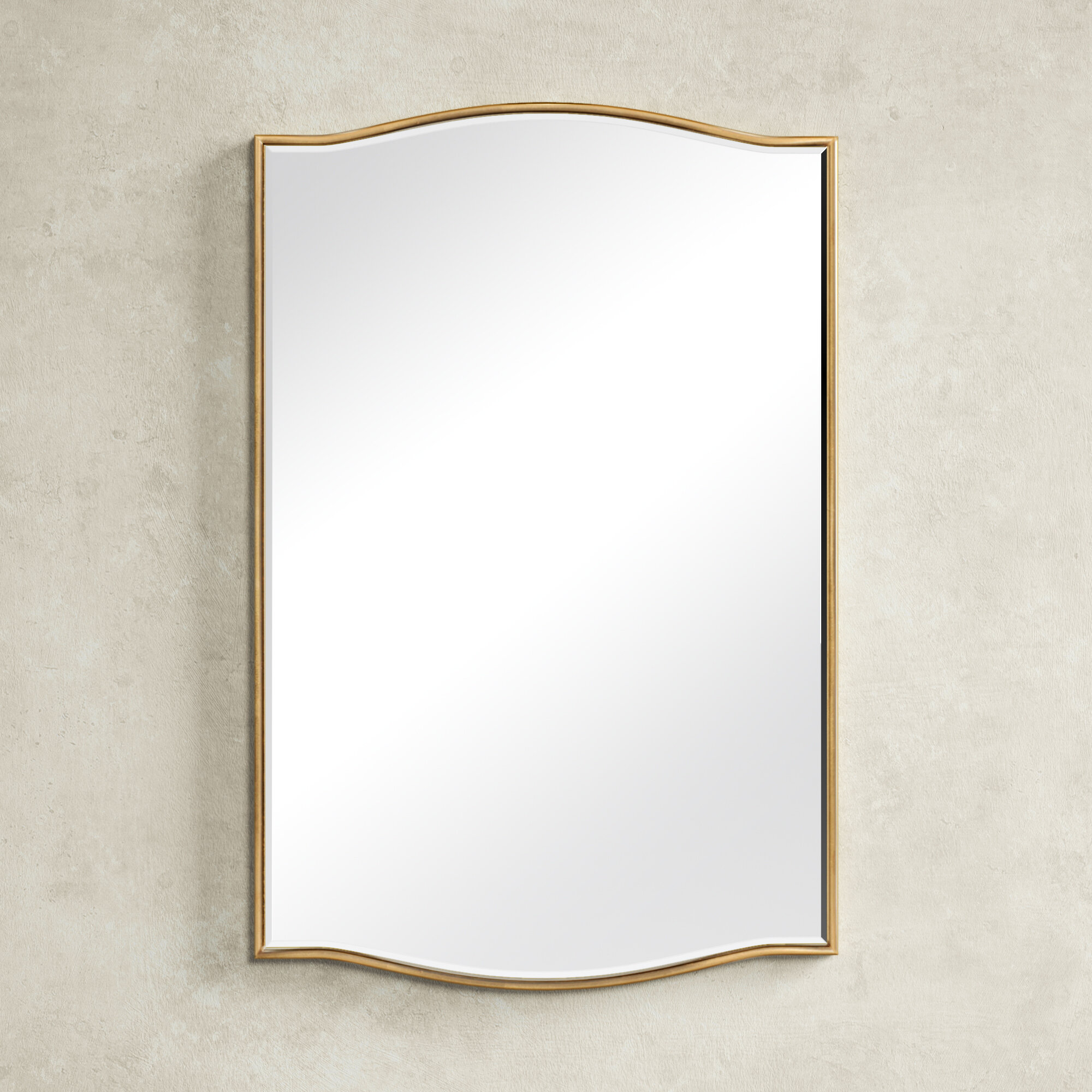 Birch Lane™ Meagan Rectangle Wall Mirror & Reviews | Wayfair