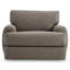 Plush Swivel Armchair