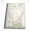 «Wisconsin S croquis carte I», reproduction d'impression sur toile-670261558