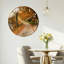 "Autumn Path", horloge murale en verre-1352126069