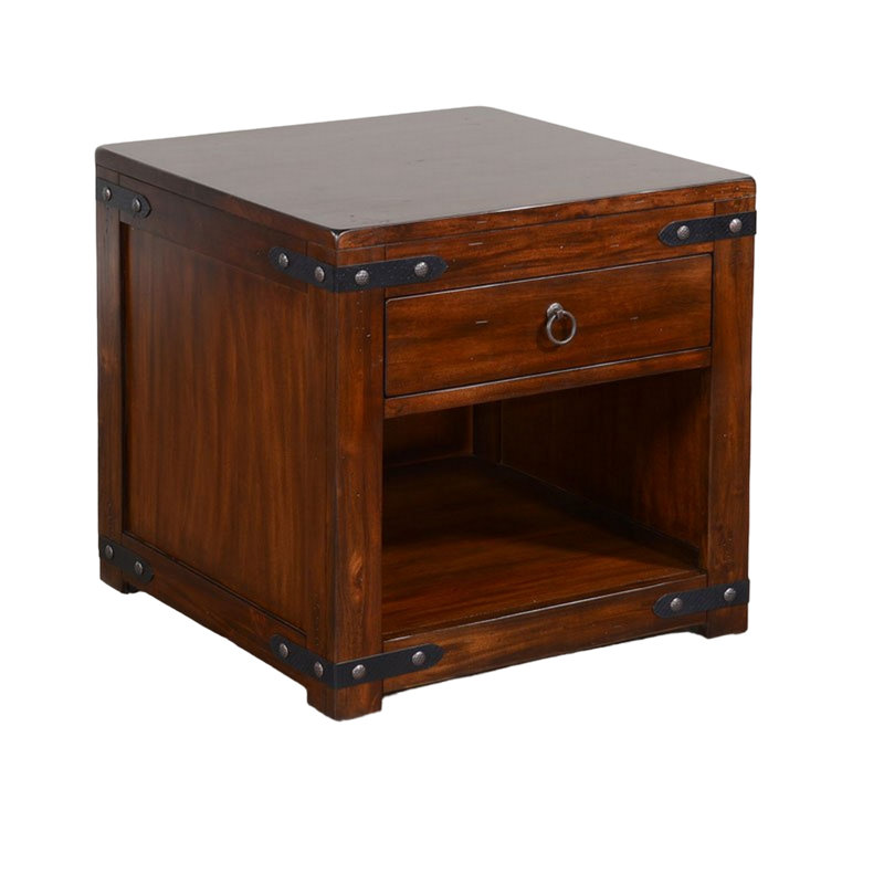 Katsuji End Table with Storage