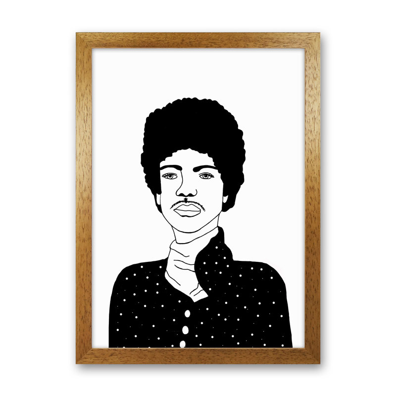 Prince by Carissa Tanton - Print, Oak Framed, 63cm H x 46cm W x 3cm D