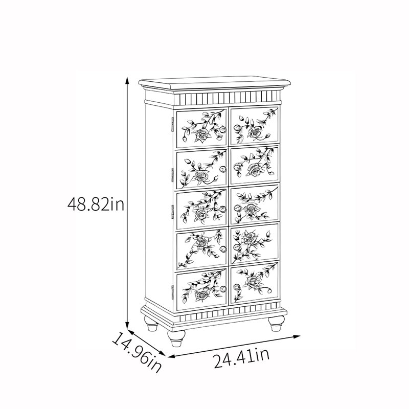 Armoire décorative multifonctionnelle
