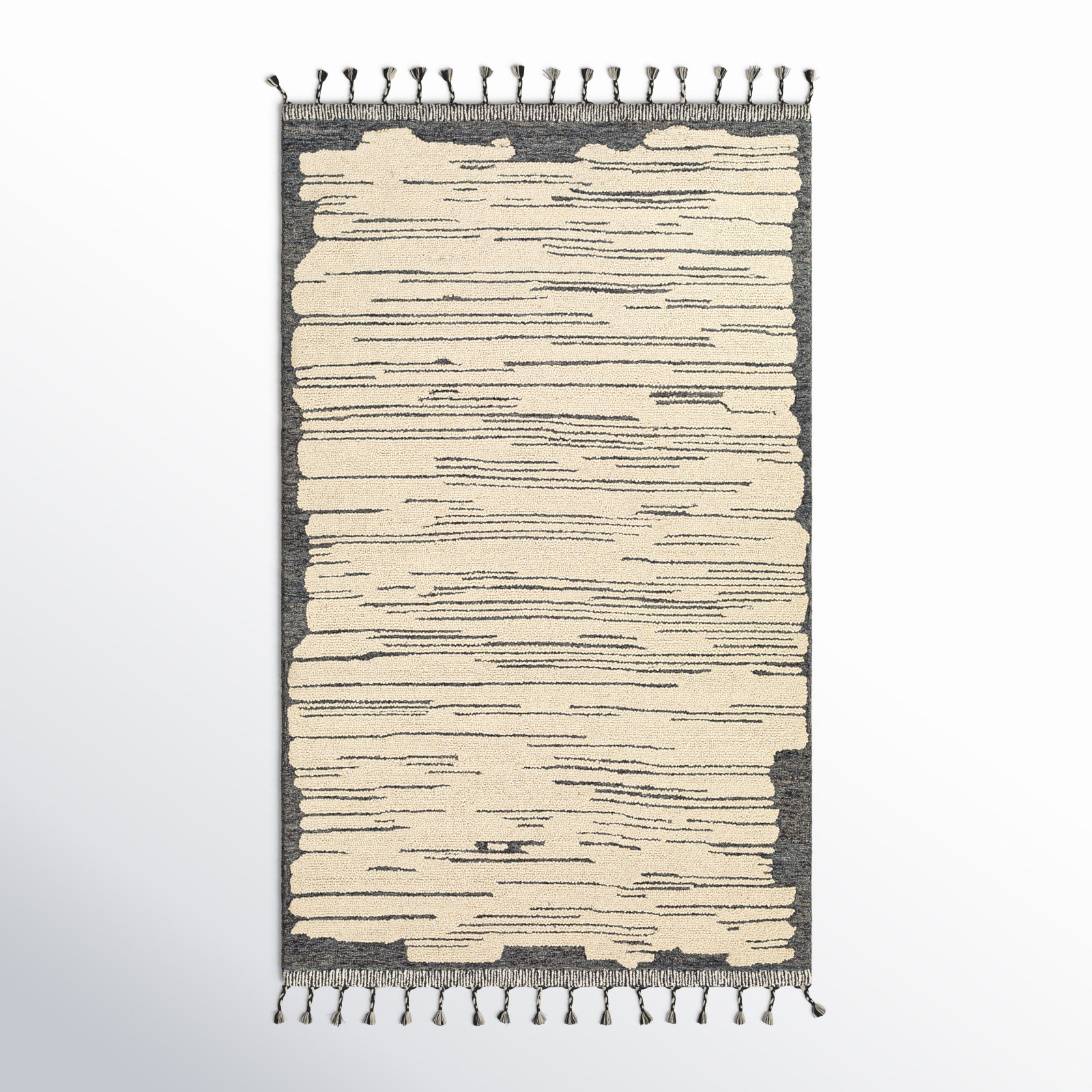 Lumia Hand Tufted Wool Rug, Rectangle 3' x 5'