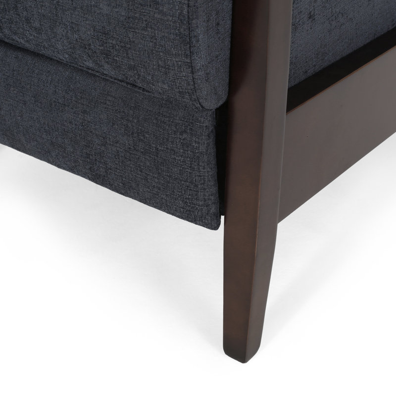 Kalstrom Recliner, Charcoal 100% Polyester