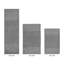 Ensemble de tapis pour salle de bain 3 pièces 100% coton 2155 g / m² Merkle, certifié OEKO-TEX®, envers en latex antidérapant, touffeté moelleux, super absorbant et lavable à la machine pour la salle de bain, la douche et la baignoire, gris-1275992591-1219634818