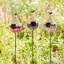 Mini Teardrop Recycled Cotton Birdhouse Stake