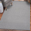 Tapis tissé à la machine Naar Guros, blanc / ivoire / médaillon-122790030