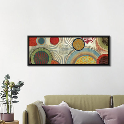 «Commotion II» par Tom Reeves - Estampe numérique sur toile tendue avec châssis
