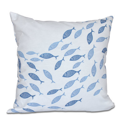 Beach Vacation Square Pillow Cover & Insert