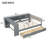 Wood  Platform Bed With Storage Shelves-541250643-541250640