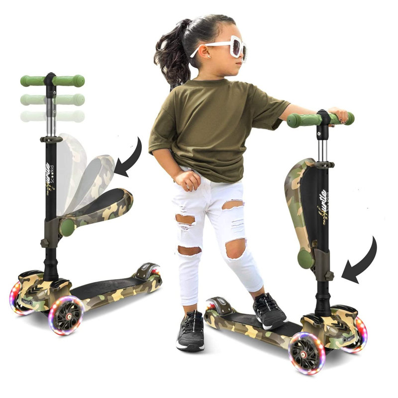 Hurtle Scooter, Camo Green