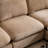 Oversize 5-Piece L Shaped Modular Free Combination Sectional Velvet Sofa Couch With Ottoman-1995335637