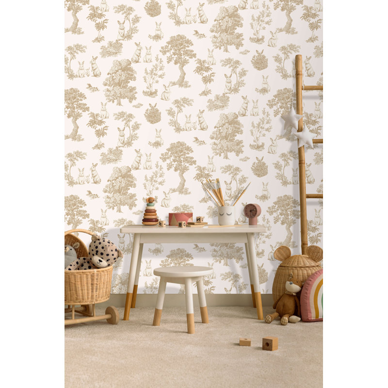 Toile de lapin Cottontails, Beige