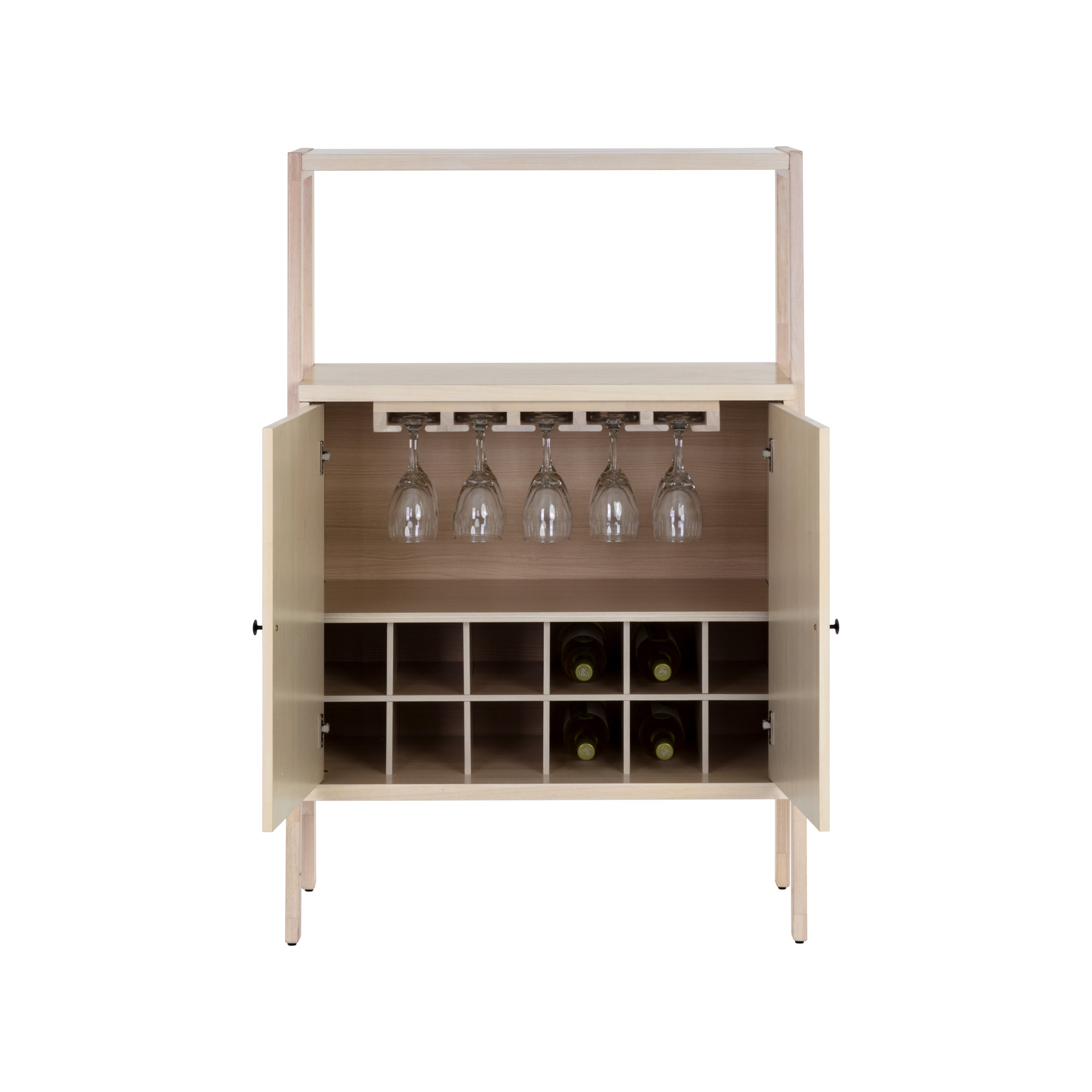 Faulkner 32'' Bar Cabinet, Natural