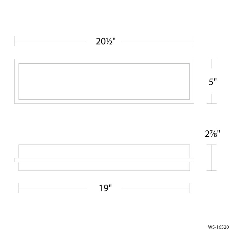 Ice Bar 38" Dimmable LED Bath Vanity & Wall Light With Built In Color Temperature Switch (2700K/3000K/3500K/4000K)