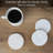 Providence Marble Round 4 Piece Coaster Set-901329340