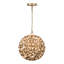 Lustre doré doux 13 po