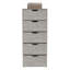 Commode haute 5 tiroirs Basilea, système coulissant-973778728