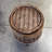 Barrel With Rope Life Size Statue