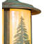 10" Wide Fulton Tall Pines Mini Pendant