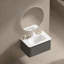 Meuble-lavabo mural flottant avec comptoir en céramique-828197944