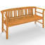 Aphan Solid Wood Eucalyptus Outdoor Bench