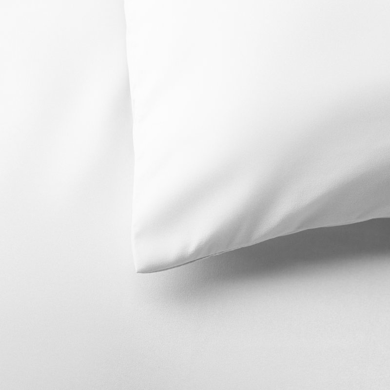 Silentnight Supersoft Duvet Set, White, Double - 2 Standard Pillowcases