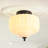Glint 1 - Light Schoolhouse Milk Glass Flush Mount Ceiling Light for Hallway