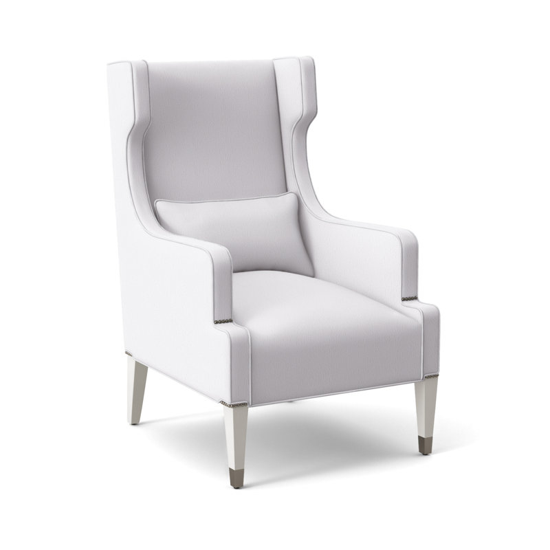 Thom Filicia Home Wingback Chair, Casa Blanca, Bennett Carolina
