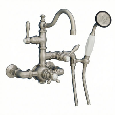 Robinet de baignoire thermostatique mural avec douchette (P1016) par Strom Living