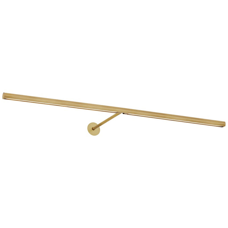 Plural Dimmable LED Wall Mounted Picture Light, Natural Brass