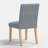 Lorraine Dining Chair In Delphine Slate-124919796