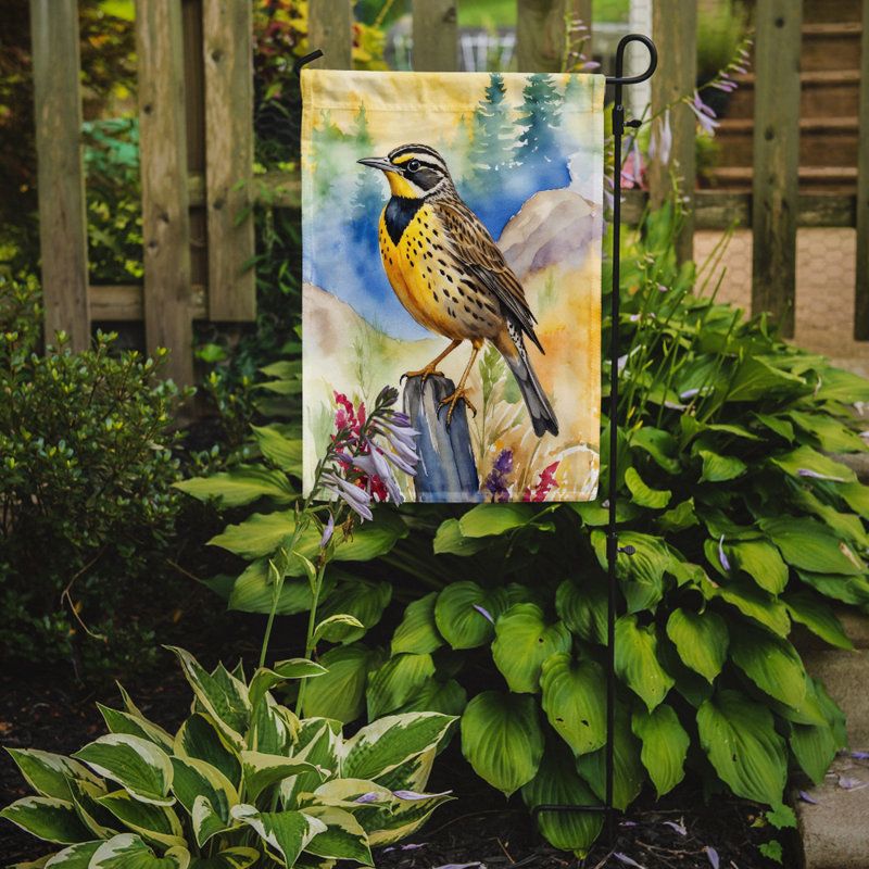 Drapeau de jardin, Meadowlark de l'Ouest de l'Oregon