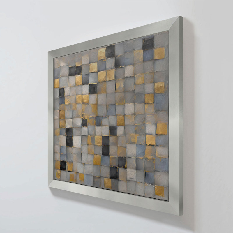 1 Pierre 4: 13. «God Pathway Of Brokenness» par Mark Lawrence, reproduction, H 39,5 po x l 39,5 po x P 0,75 po, Blanc