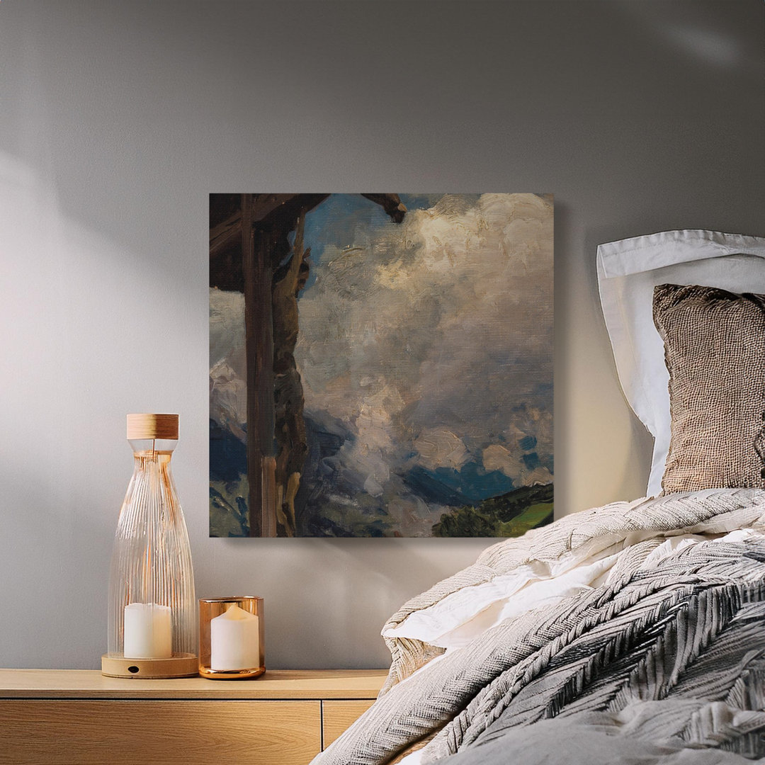 Crucifixion Canvas Wall Art, Religious Art Print, Gallery Wrapped Canvas, Ready to Hang, Archival Ink, Modern Decor, Statement Piece