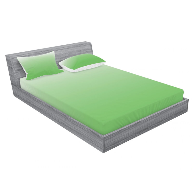 Microfiber Ombre Sheet Set, Queen Sheet Set with 2 Pillowcases, Ombre