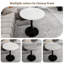 Table d'appoint ronde avec base piédestal-1354091334-1354091330