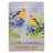 Stationery Set Suede Navy Bird Friends
