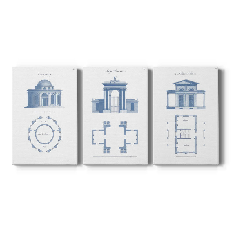 Garden Structures I - Toile tendue avec châssis sur mesure - 3 pièces, H 48 po x l 96 po, Toile tendue