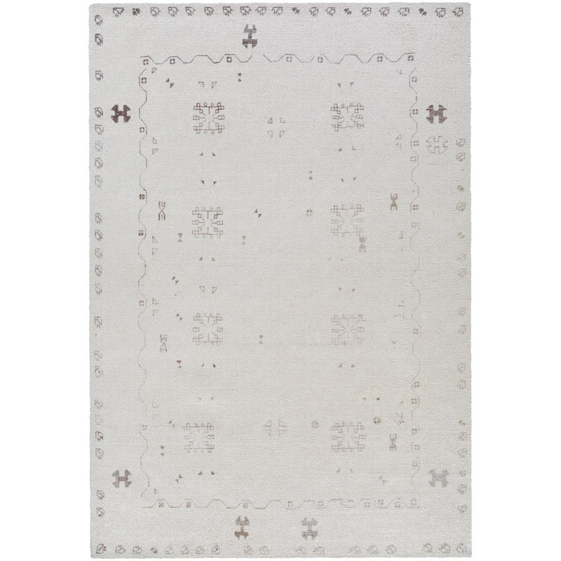 Tapis tuftÃ© Ã  la main Maric, Rectangle 8 pi x 10 pi