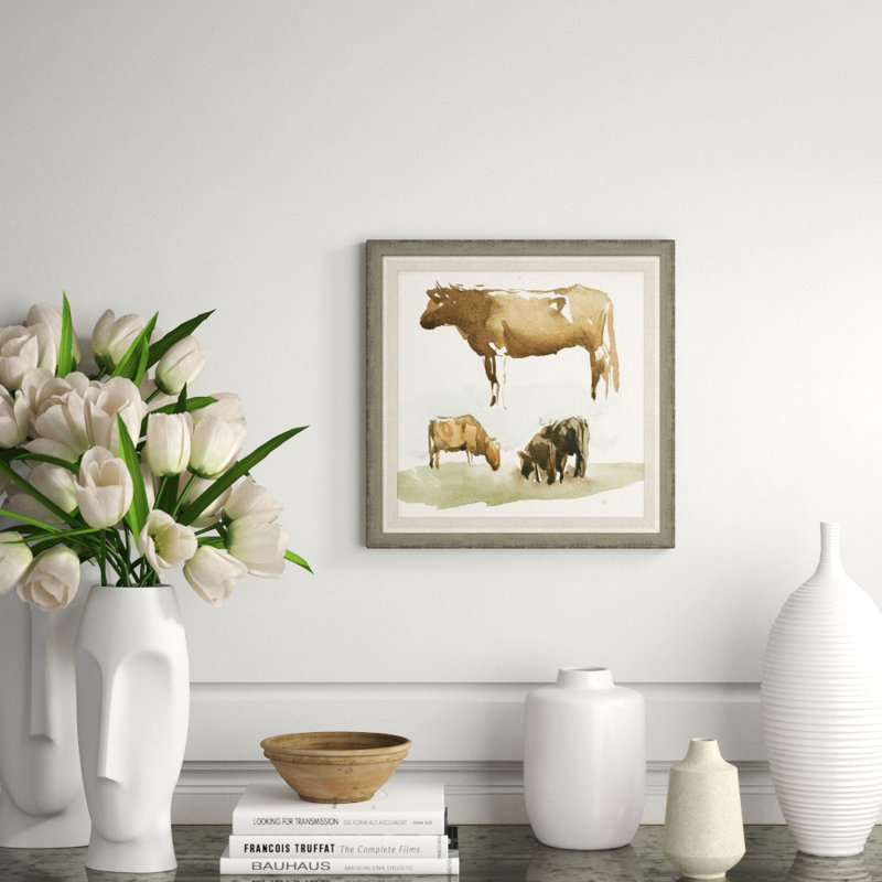Painterly Cows 3 Print