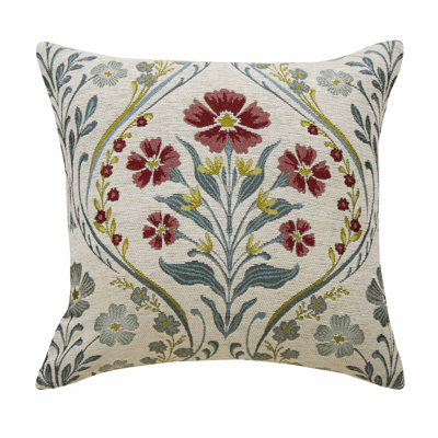 Alaaya Floral Square Cushion