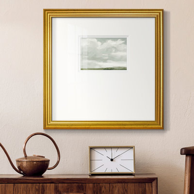 «Gray Stone Sky», reproduction encadrée