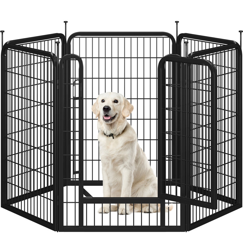 Panel Metal Exercise Pen With Door, 68cm x 100cm