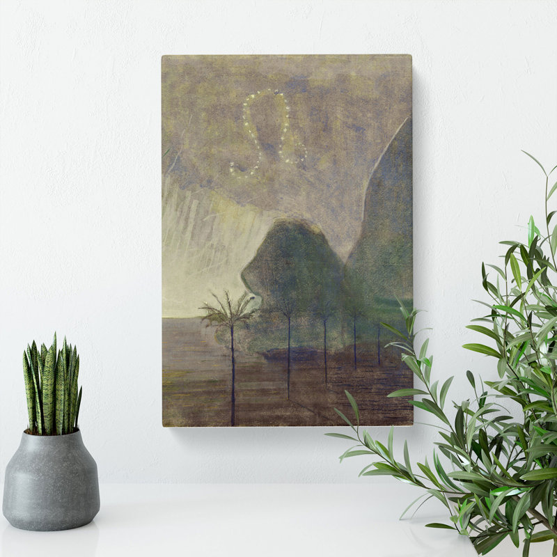Sun Passing Leo by Mikalojus Konstantinas - Wrapped Canvas, 50cm H x 35cm W x 3cm D