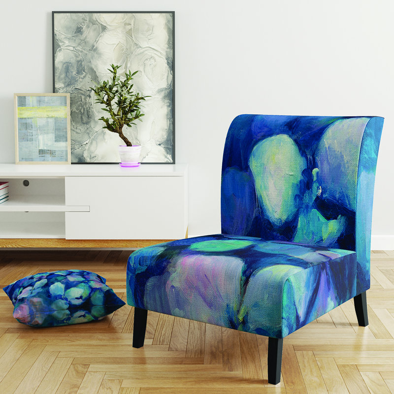 Fauteuil de chambre rembourré Abstract