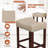 Upholstered Counter Stool with Solid Wood Frame-1151415204-1151415211