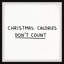 Christmas Calories Don't Count - Single Picture Frame Print-1017005250